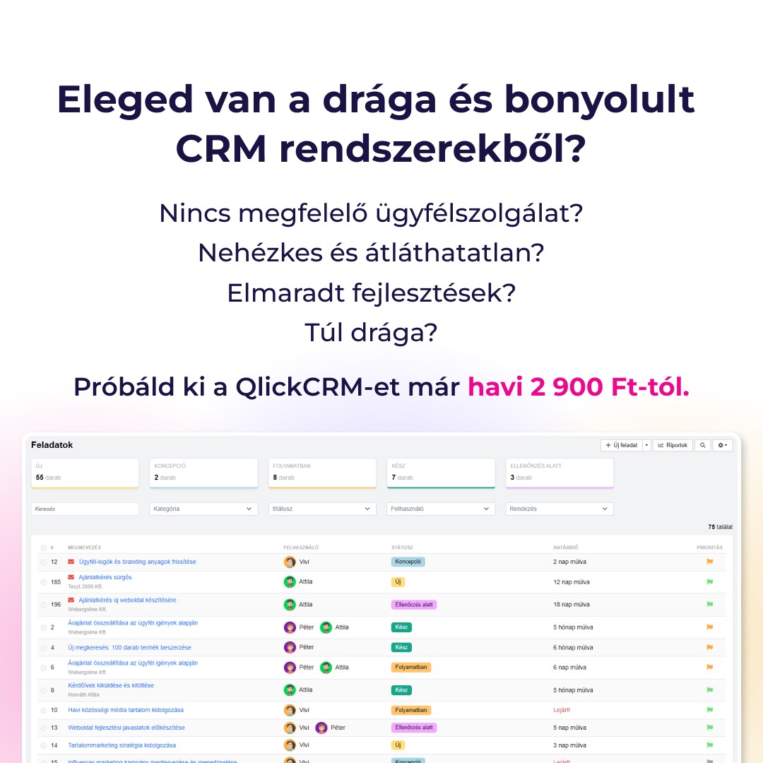 Qlick CRM Facebook ad from Apr 23, 2026