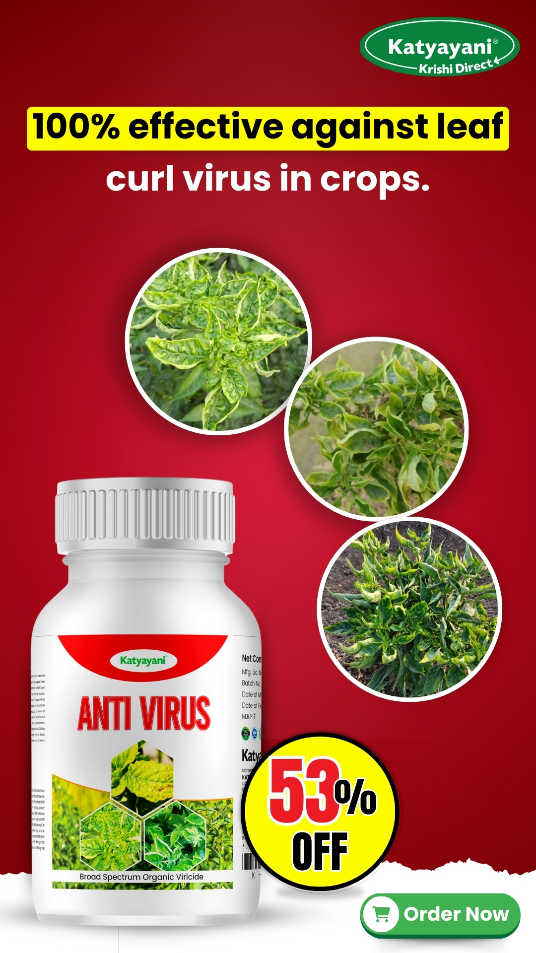 Katyayani Organics Facebook ad