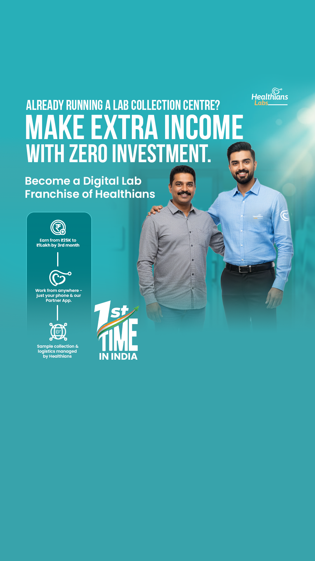 Healthians Facebook ad