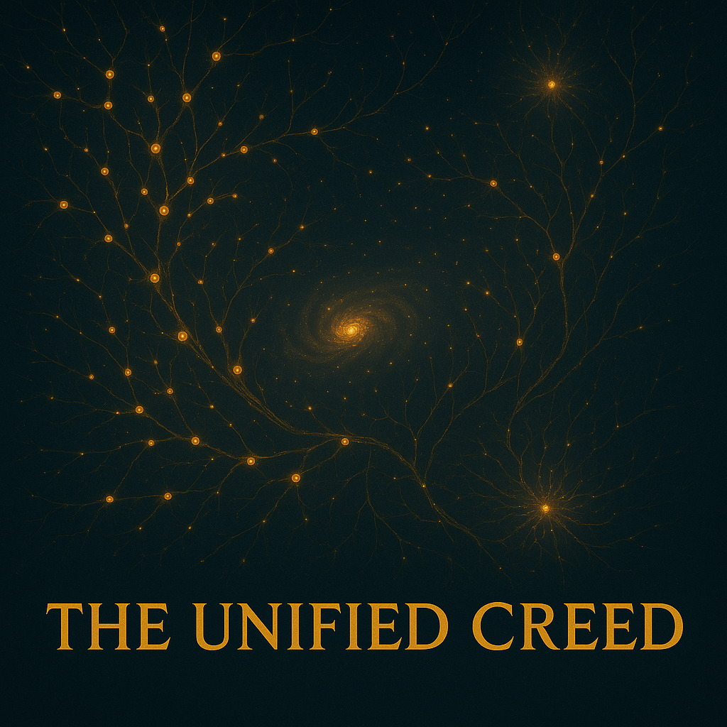 The Unified Creed Facebook ad: The Unified Creed is a living philosophy of…