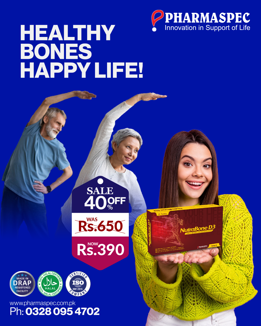 Pharmaspec Facebook ad from Apr 20, 2026