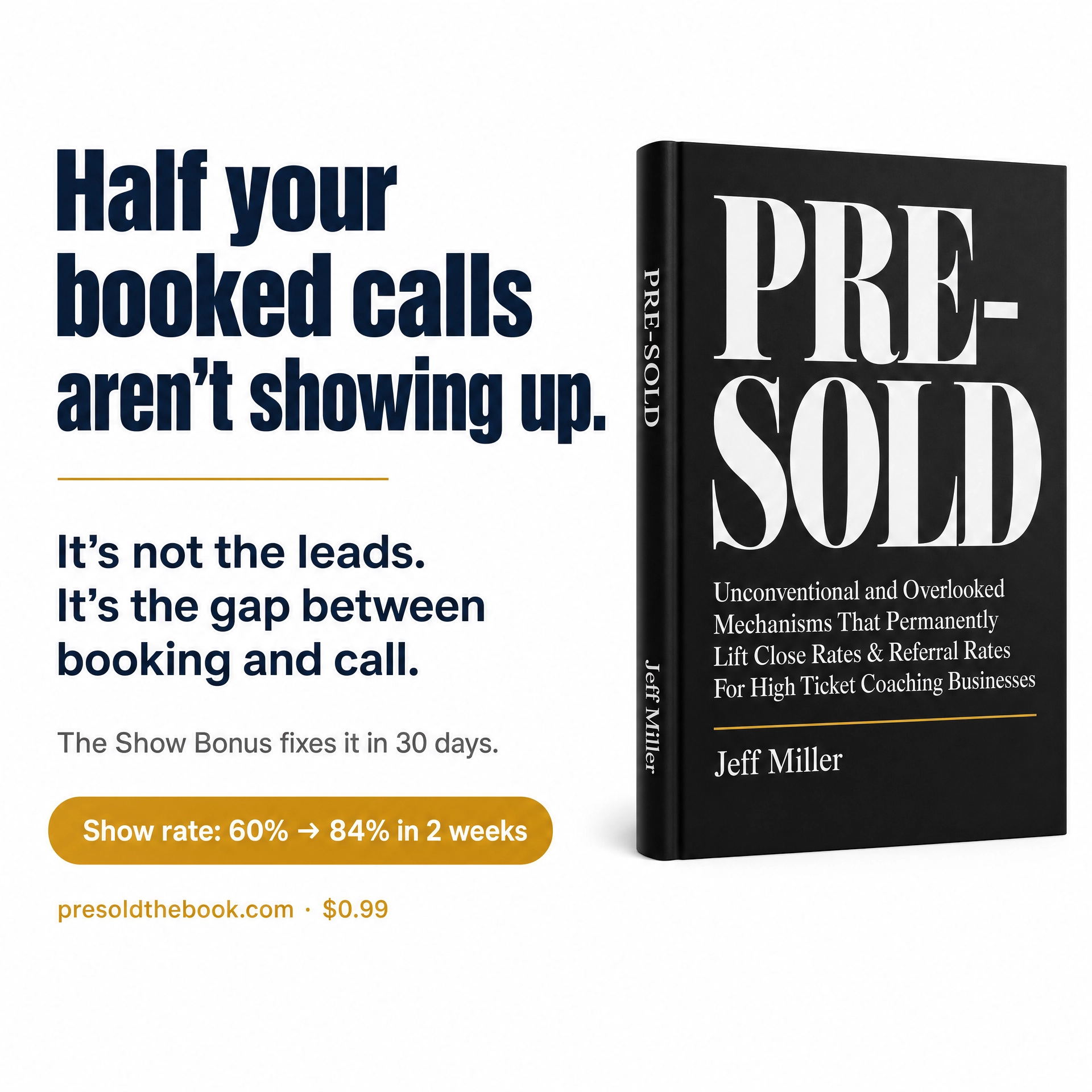 Jeff Miller - Online Business Coach Facebook ad