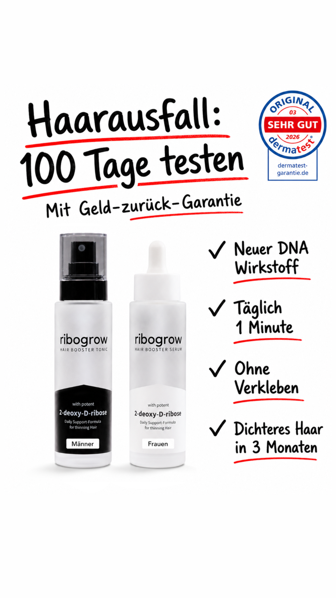ribogrow Facebook ad