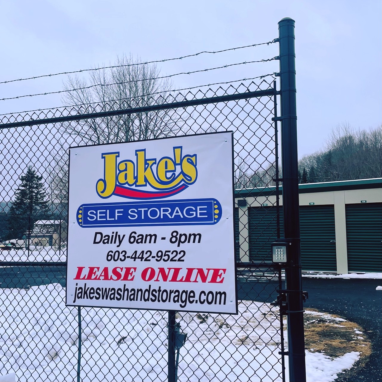 Jake's Wash & Storage Facebook ad: Our NEW Car Wash and Self-Storage facility is…