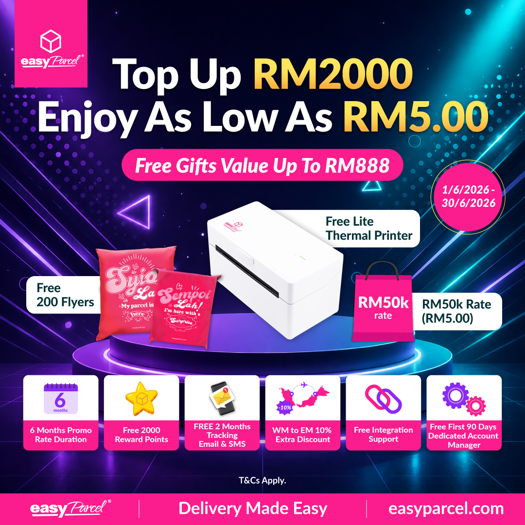 EasyParcel Malaysia Facebook ad