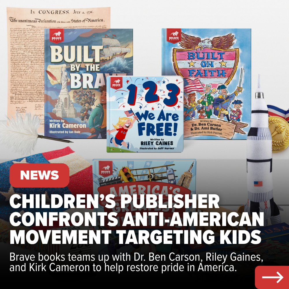 BRAVE Books Facebook ad