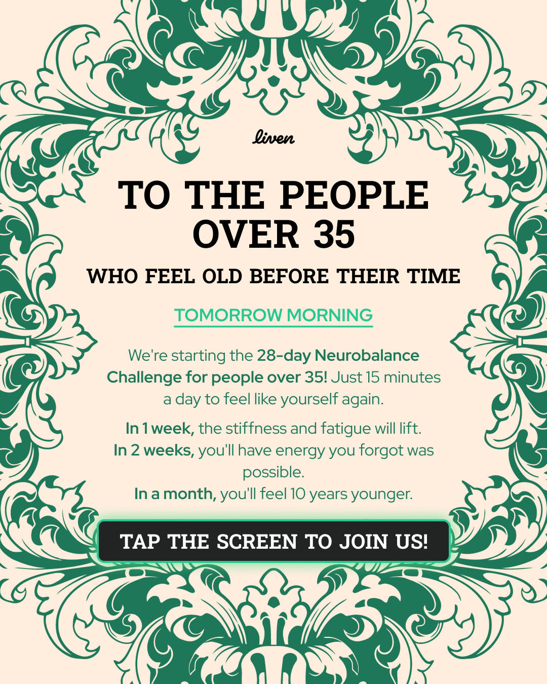 Self-Discovery Community Facebook ad