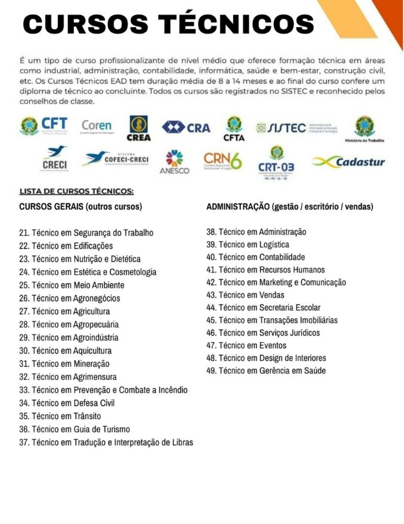 SOS Aulas UNI DomBosco Facebook ad: . Não perca tempo com cursos Tecnicos sem…