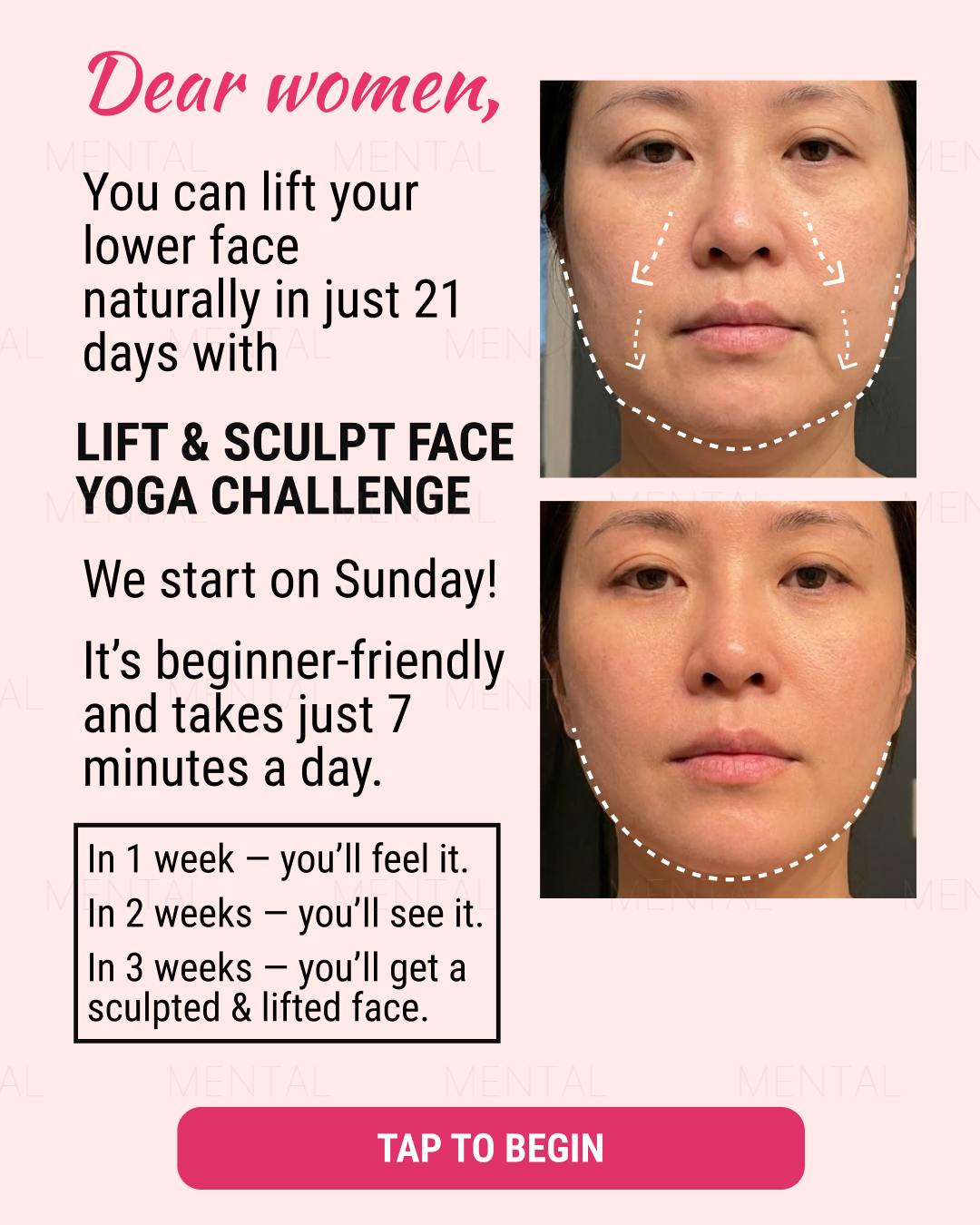 Mimika - Face Yoga Exercises Facebook ad