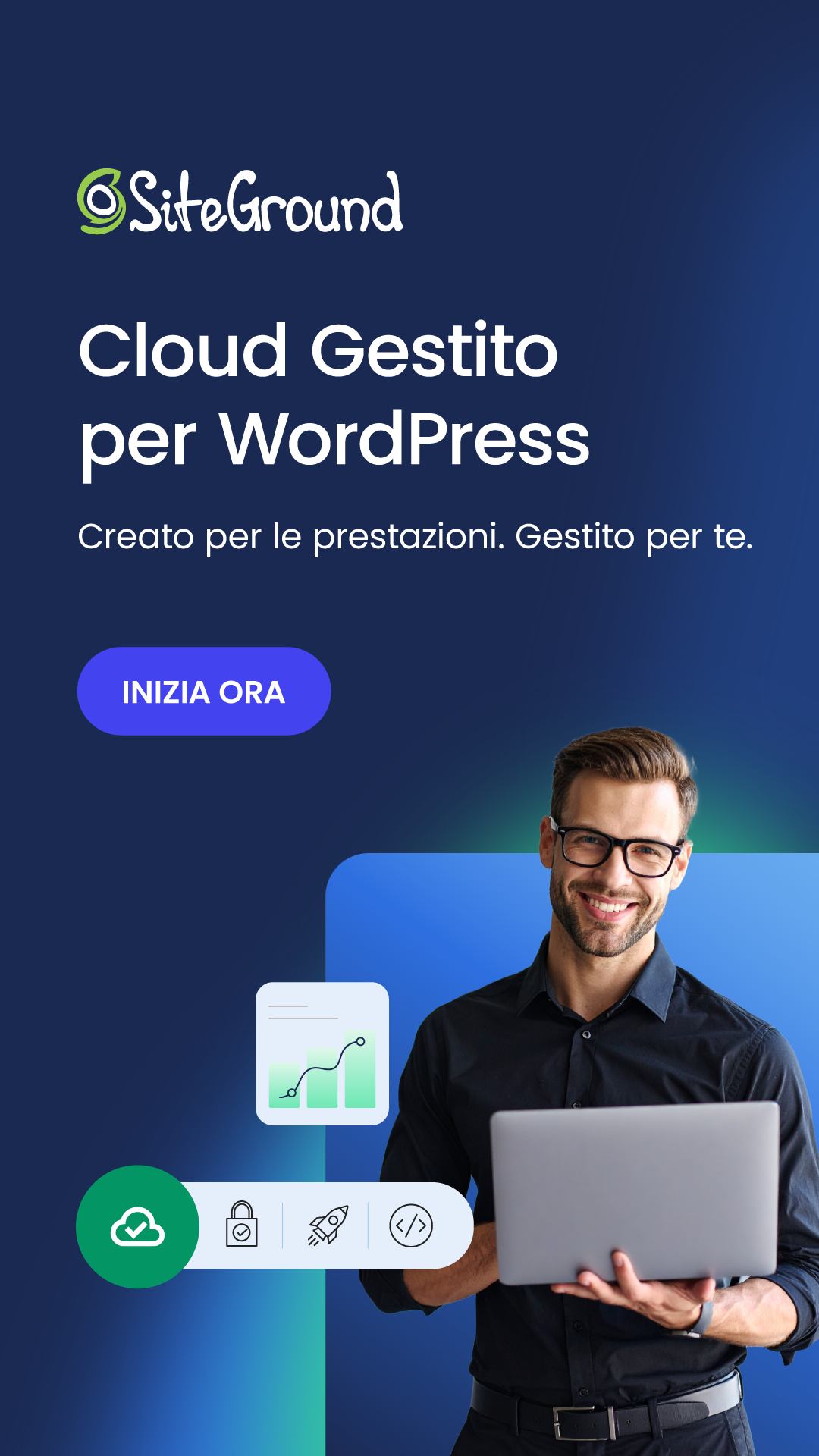 SiteGround Facebook ad