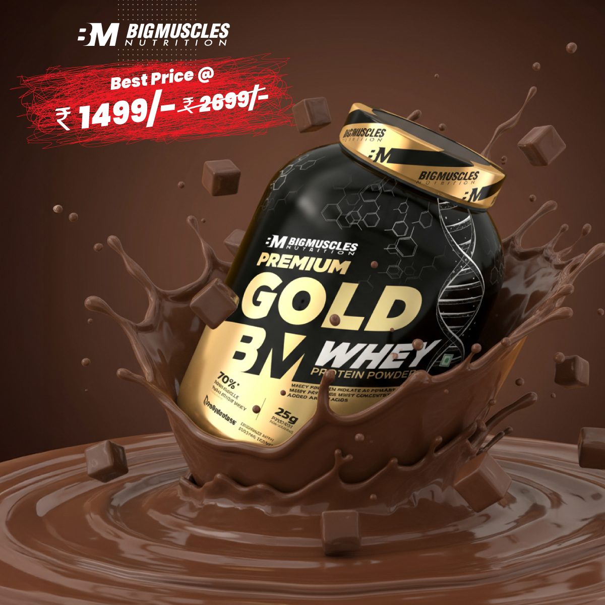 BigMuscles Nutrition Facebook ad