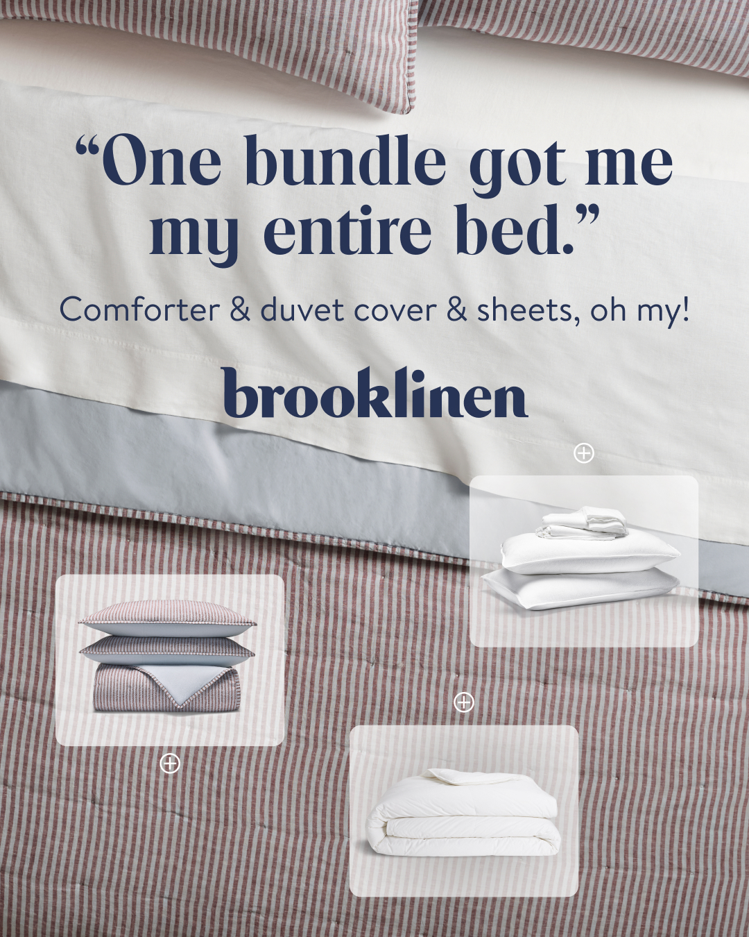 Brooklinen Facebook ad
