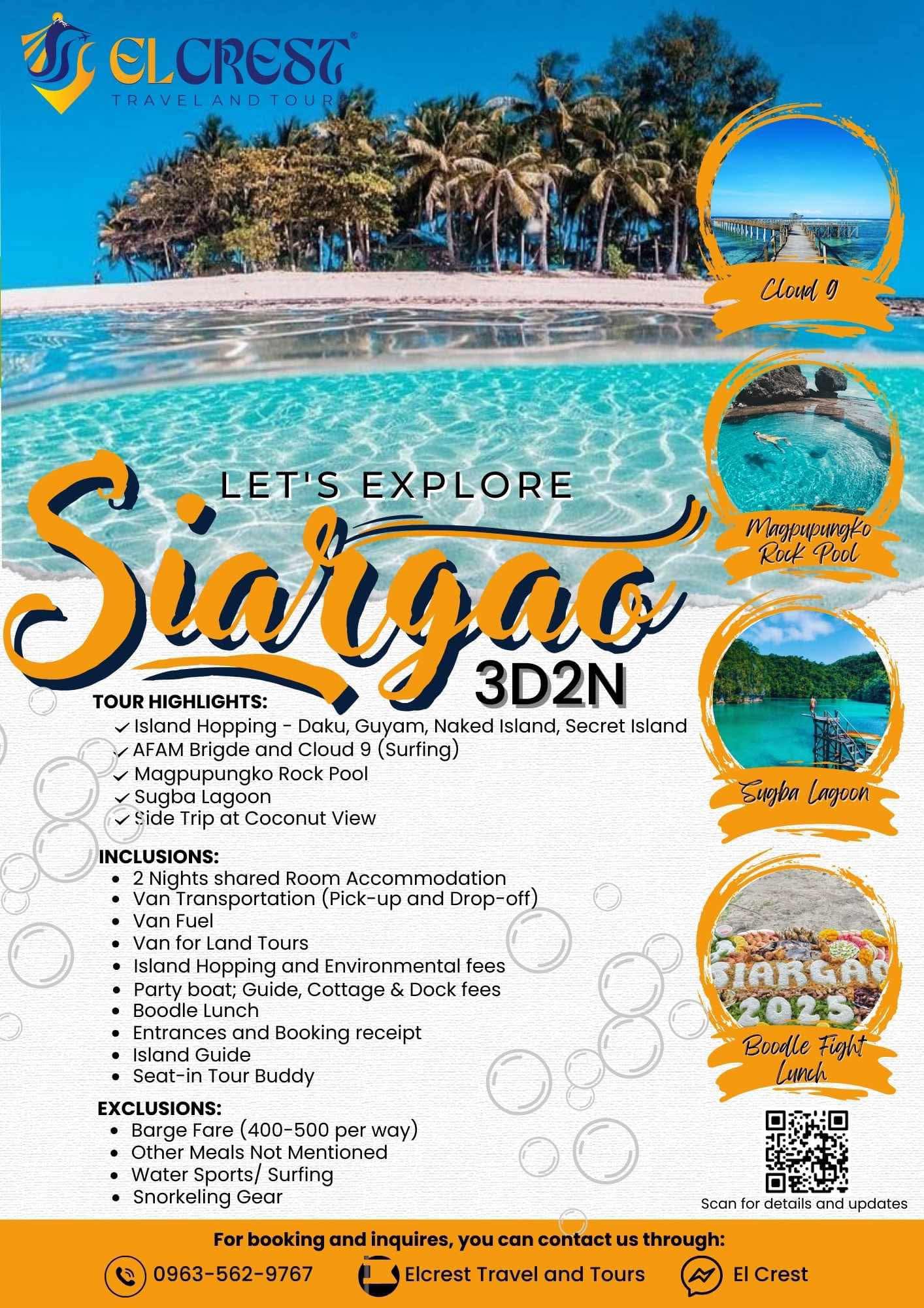 Elcrest Travel and Tours Facebook ad: ๐ฎ๐ฌ๐ฎ๐ฑ ๐ง๐ข๐จ๐ฅ ๐ฃ๐๐๐๐๐๐๐ฆ
