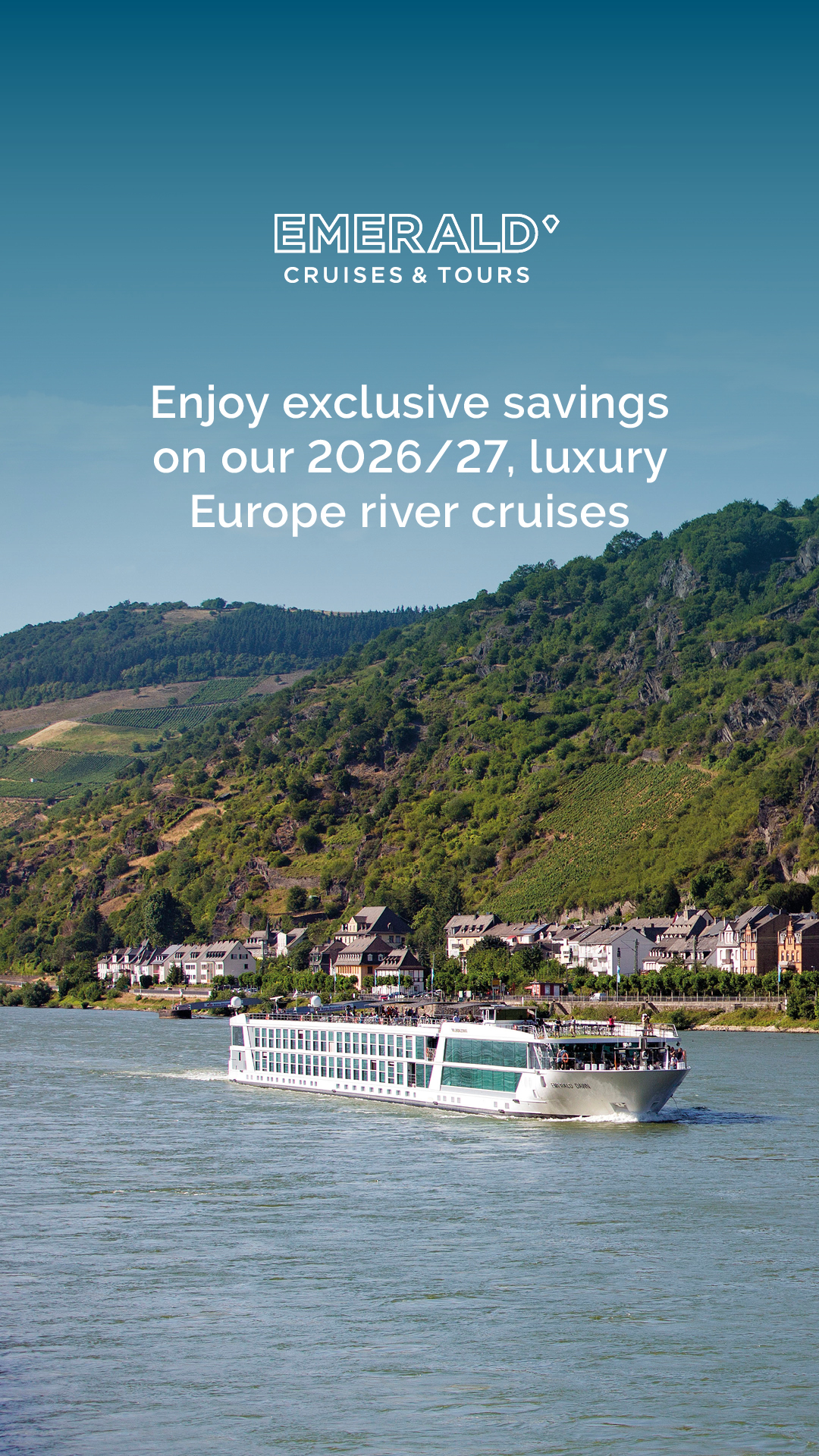 Emerald Cruises Facebook ad