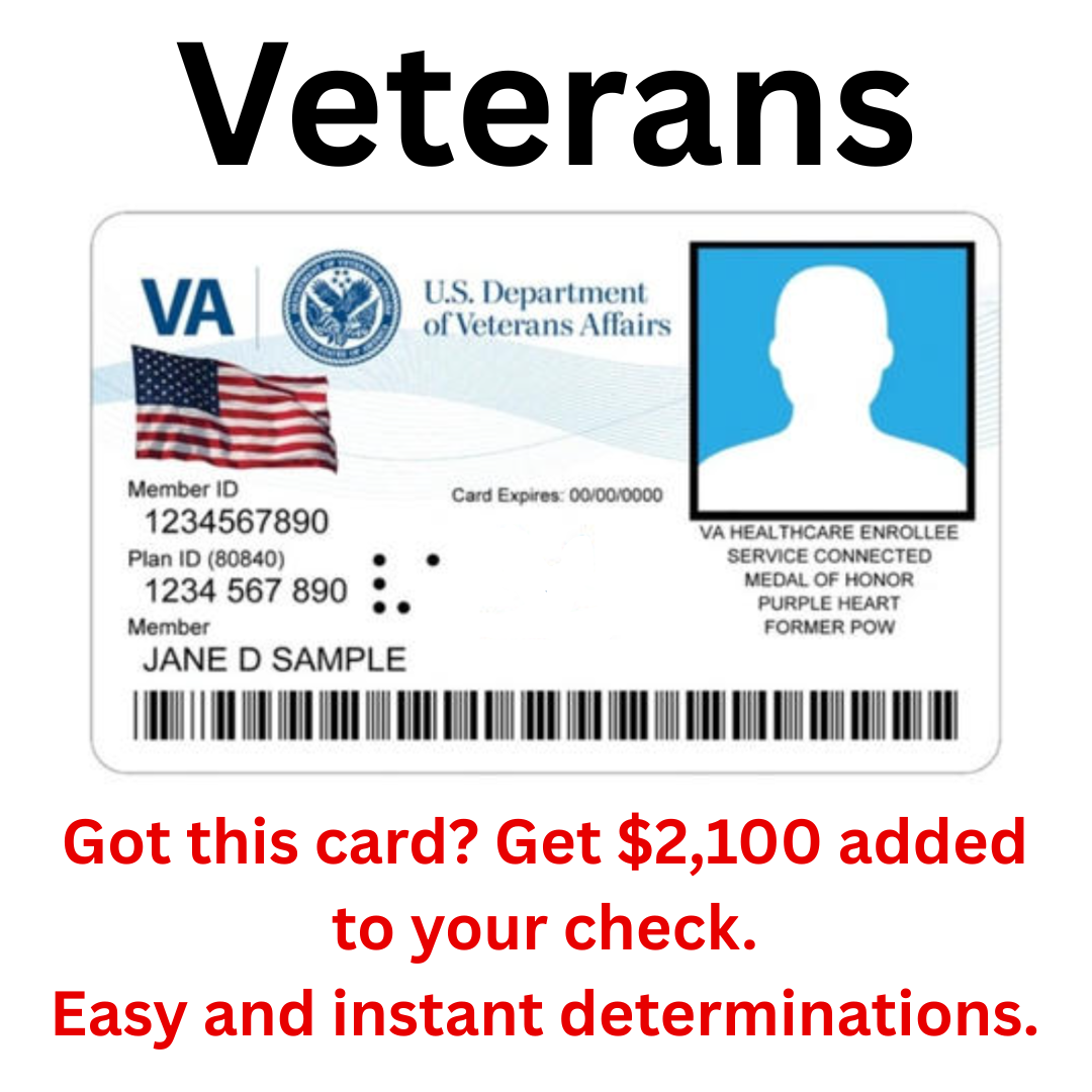 Veteran Giveback Program Facebook ad
