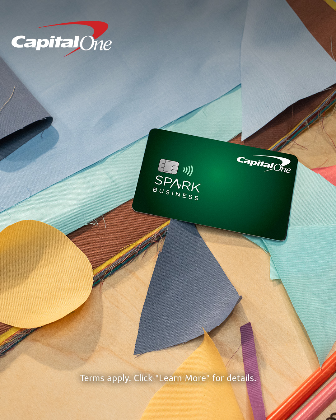 Capital One Business Facebook ad