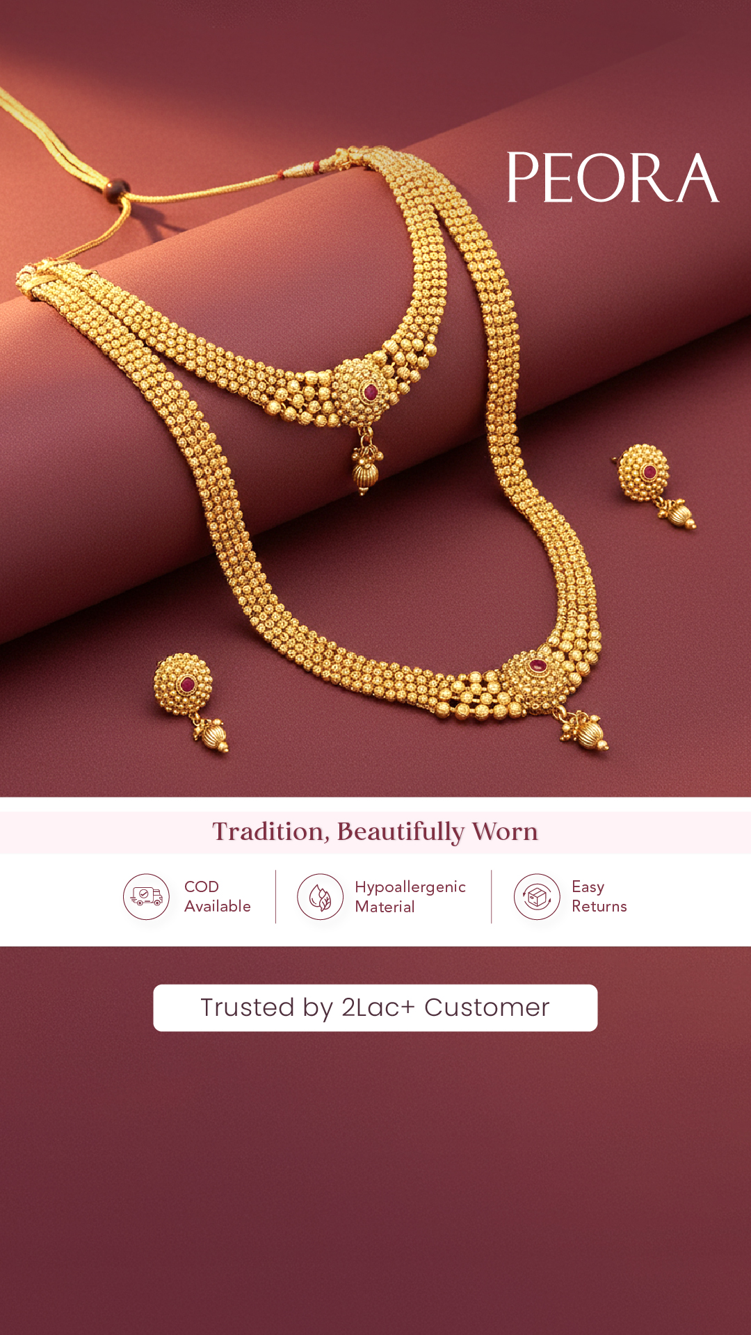 Peora India  Facebook ad