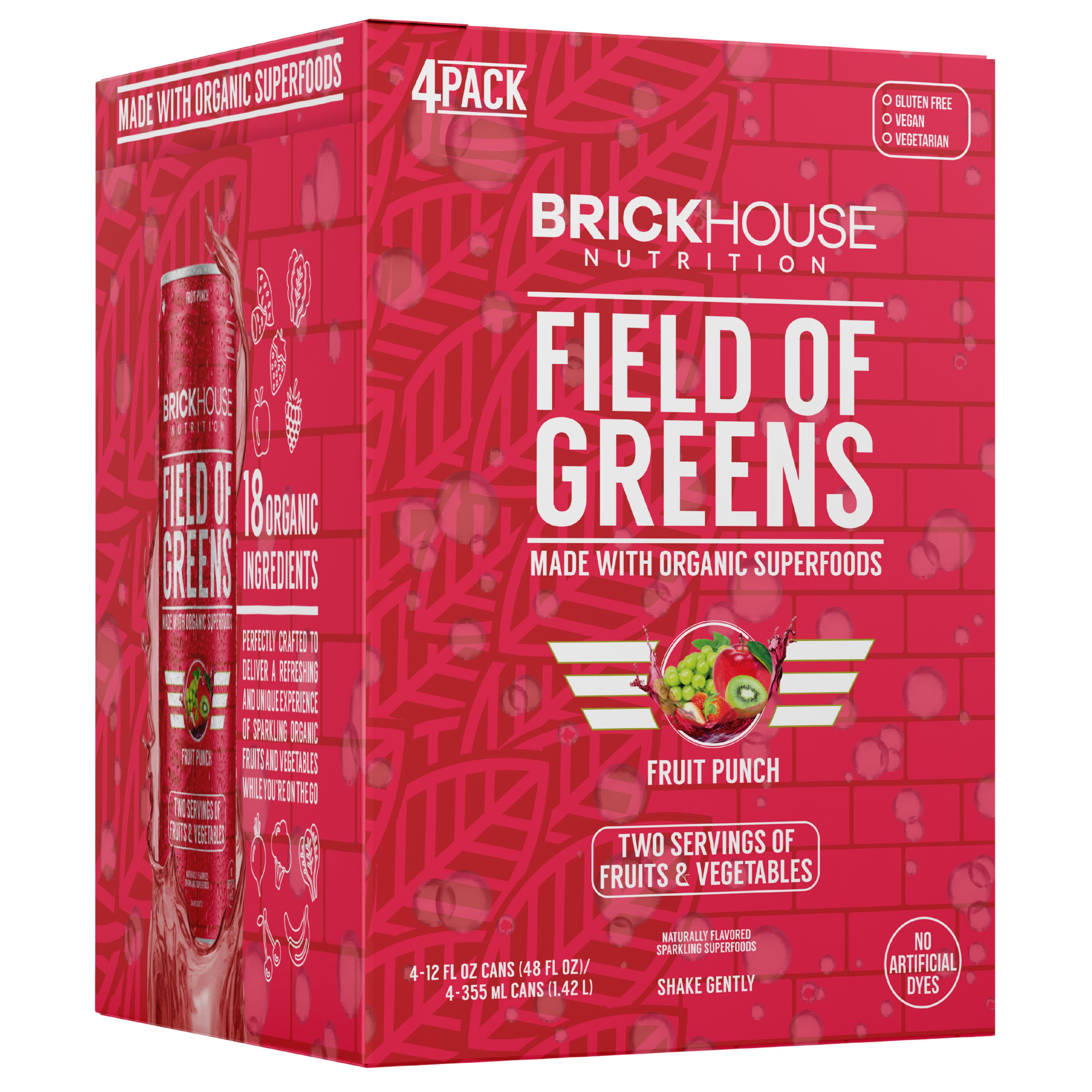 BrickHouse Nutrition Facebook ad: Crush those late nights at the office.
