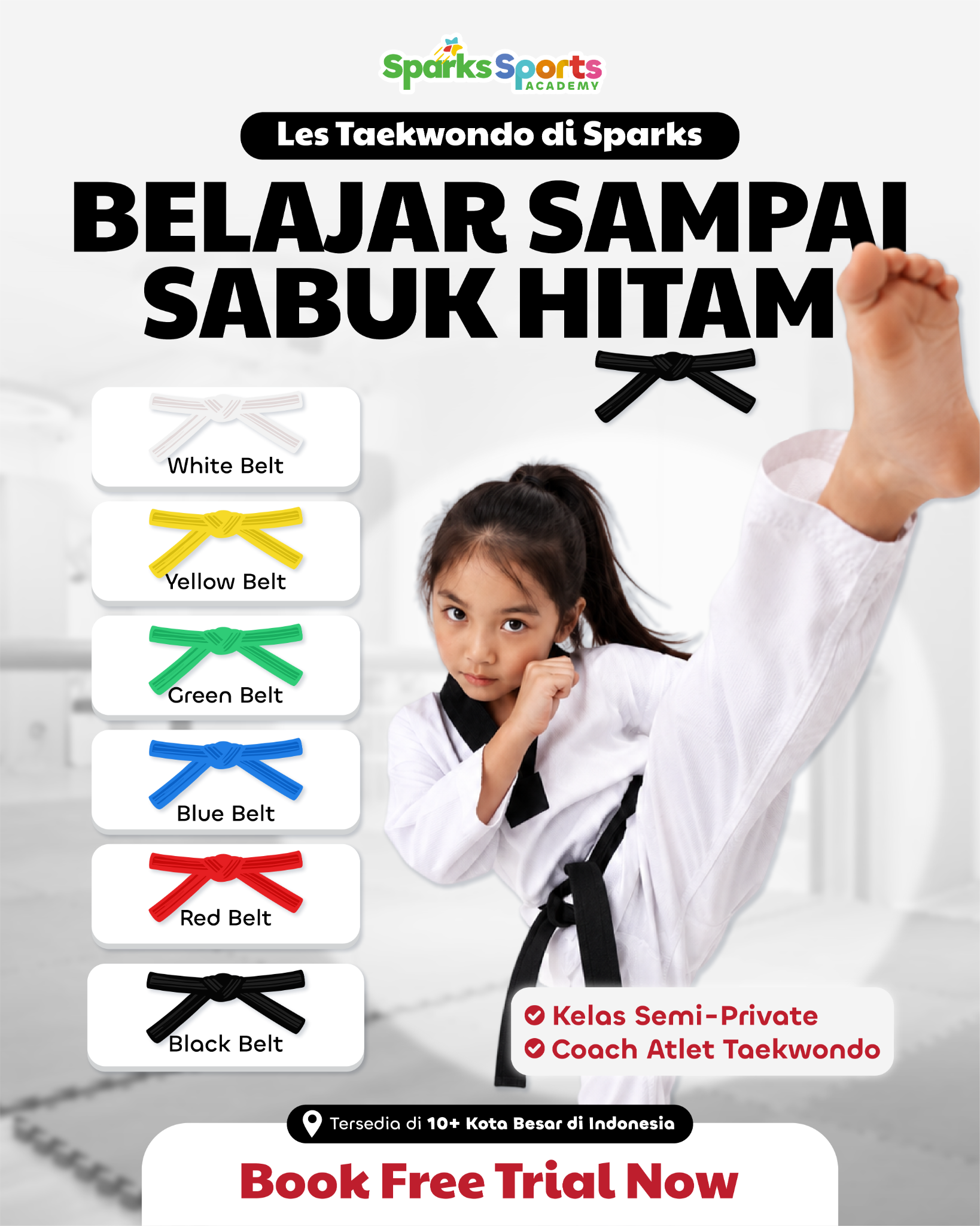 Sparks Sports Academy Facebook ad