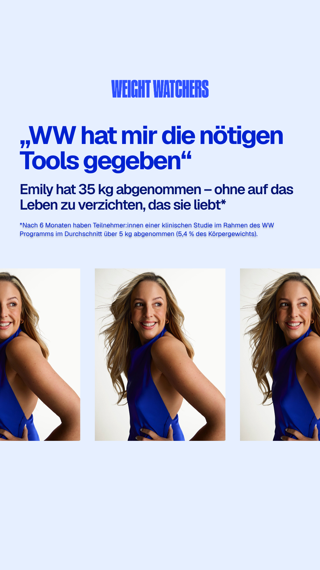 WeightWatchers Deutschland Facebook ad