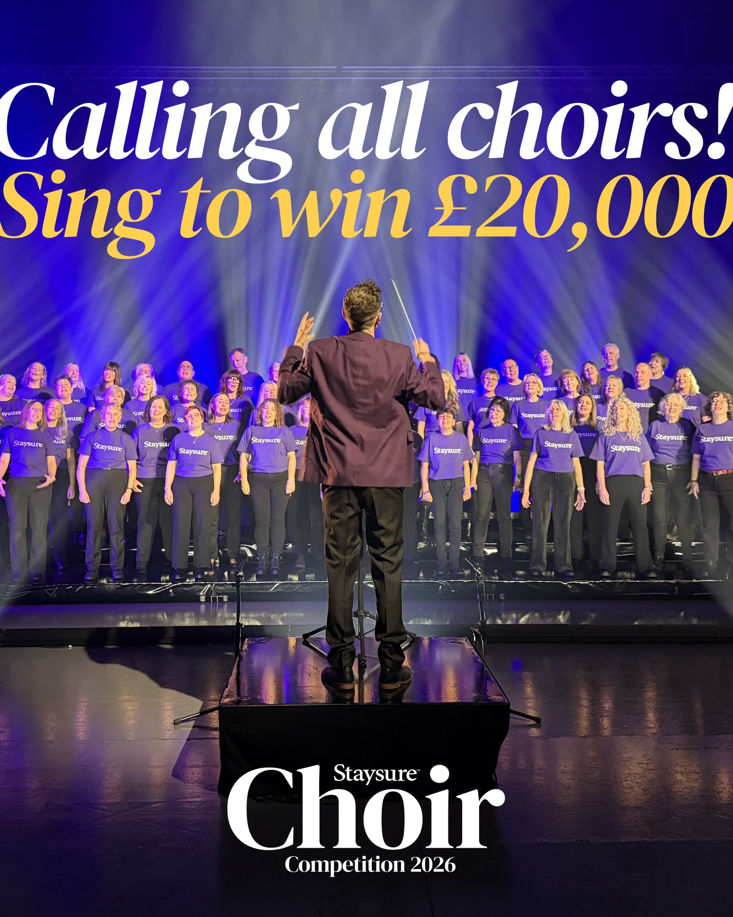 Staysure Facebook ad: What would your choir do with £20,000?