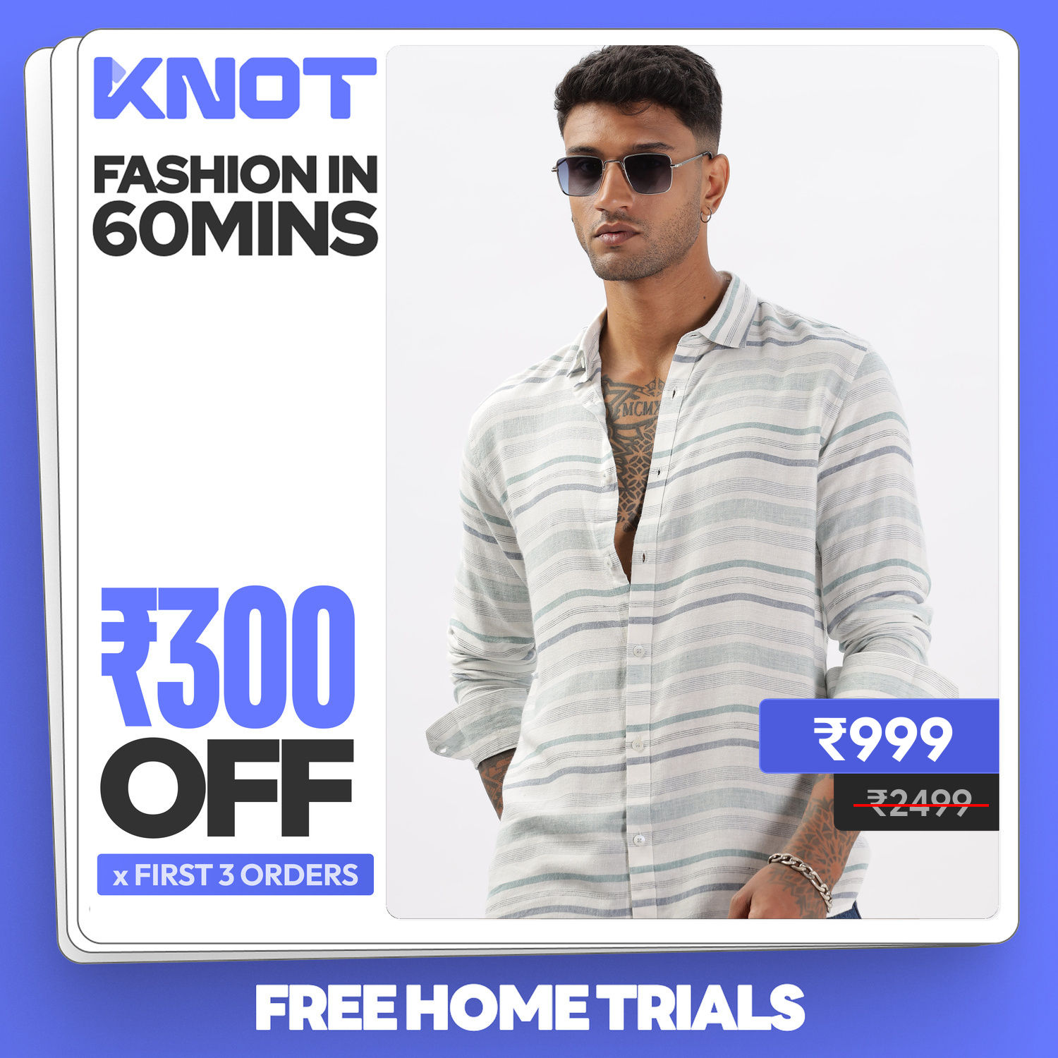 KNOT - 60 Mins Fashion Delivery Facebook ad