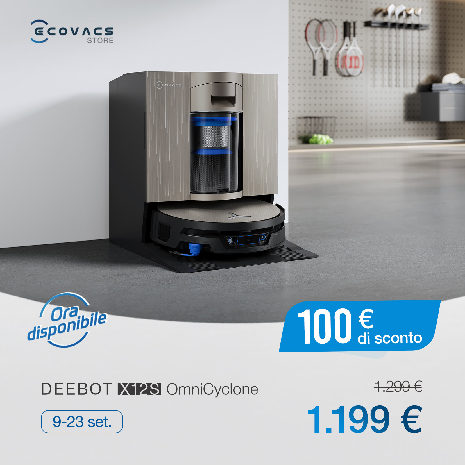 ECOVACS ROBOTICS Facebook ad