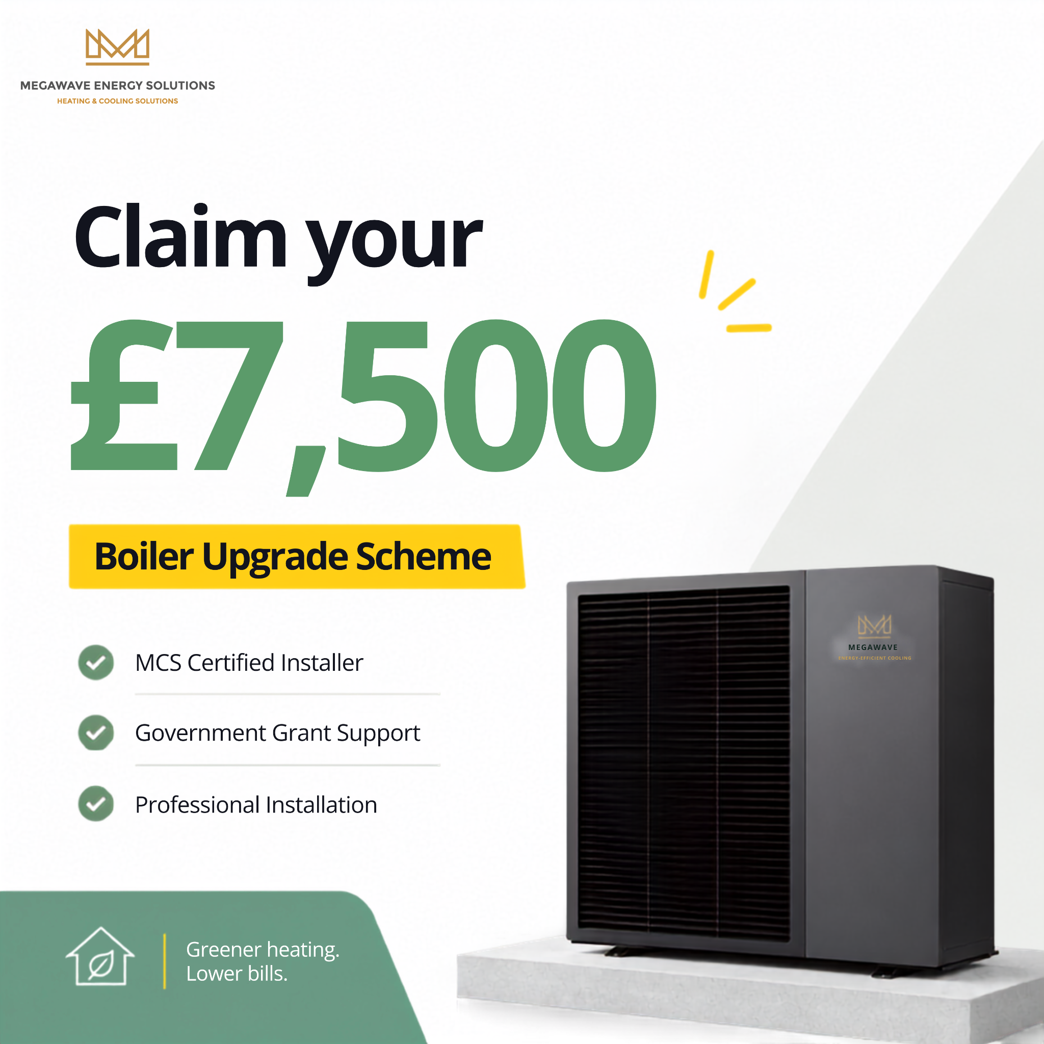 Megawave Energy Solutions Facebook ad: See How Much You Could Save on Energy Bills