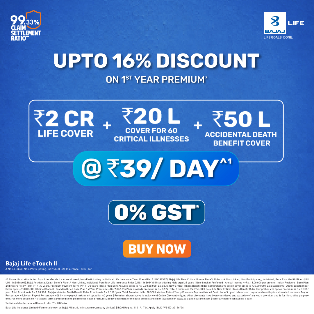 Bajaj Life Facebook ad