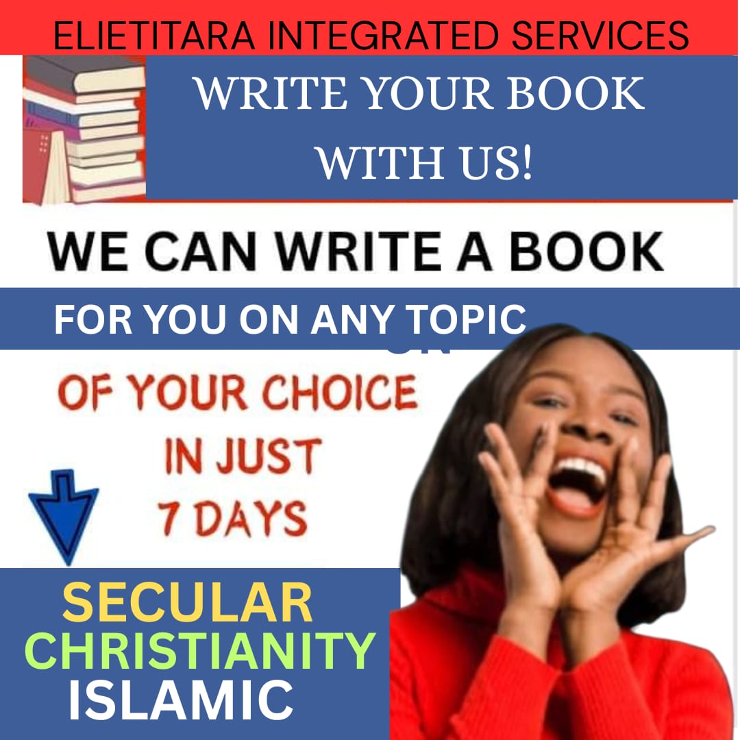 Elietitara Book Writing Services Facebook ad: Click the WhatsApp button