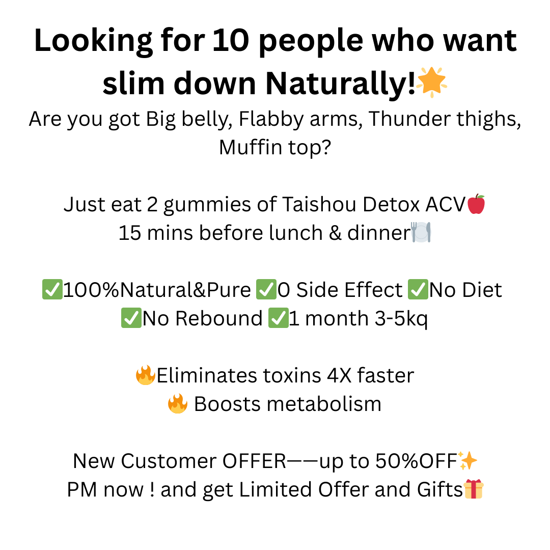 Taishou 排毒 - 苹果醋软糖 Facebook ad