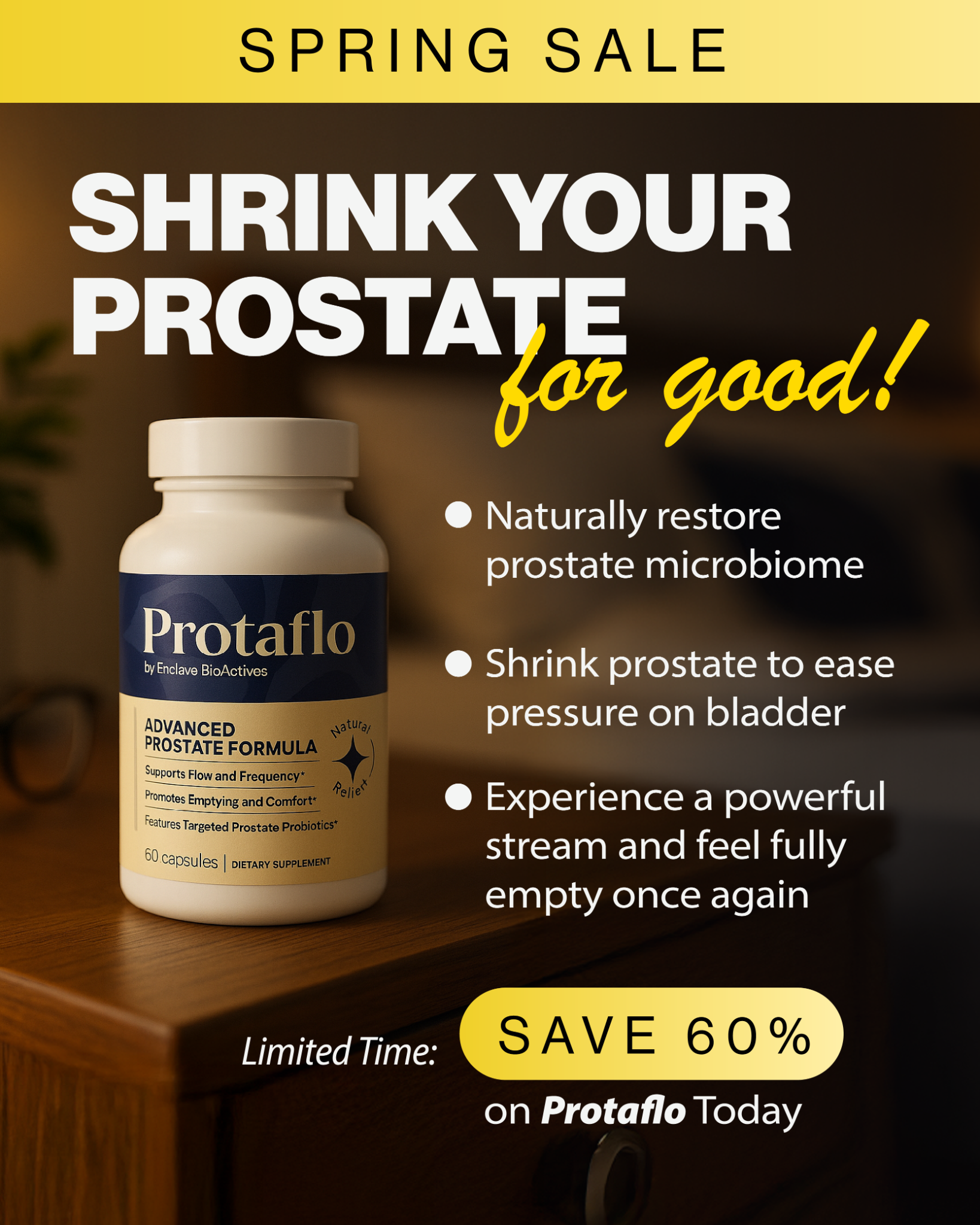 Protaflo Facebook ad