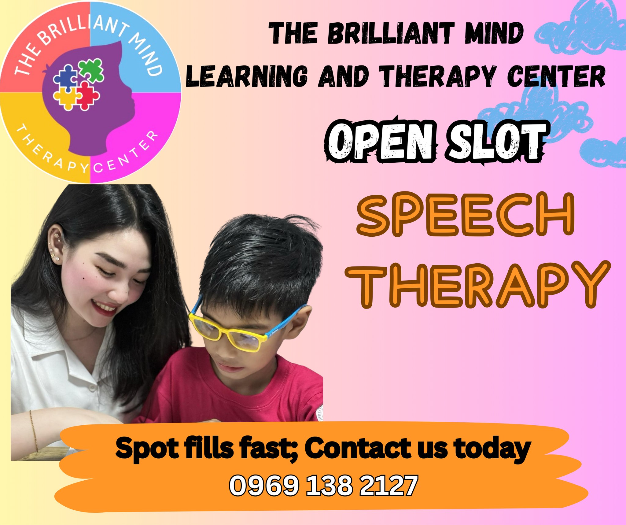 The Brilliant Mind Learning and Therapy Center - Deparo Facebook ad: Help Your Child Find Their Voice