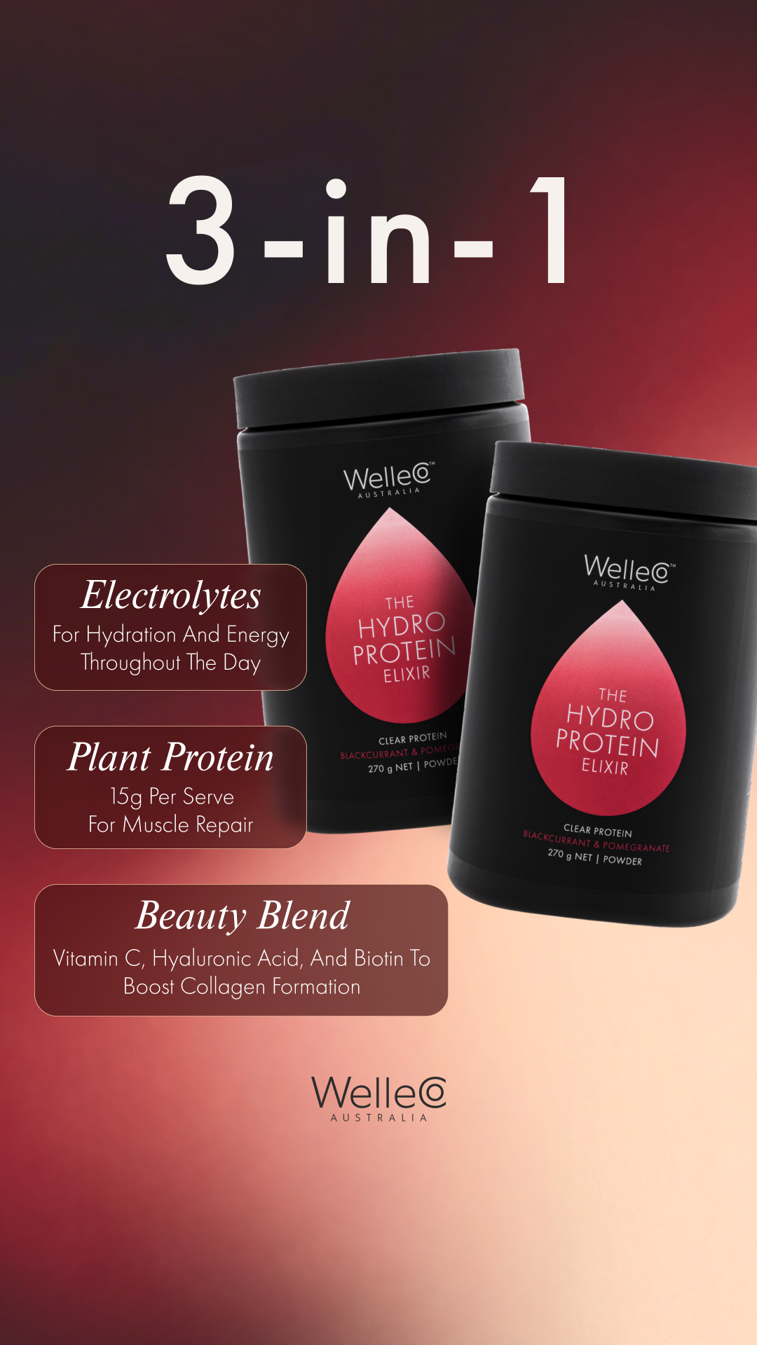 WelleCo Facebook ad