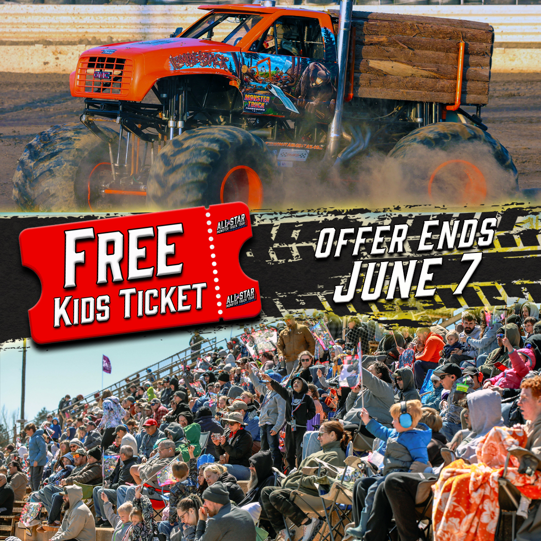 All Star Monster Truck Tour Facebook ad