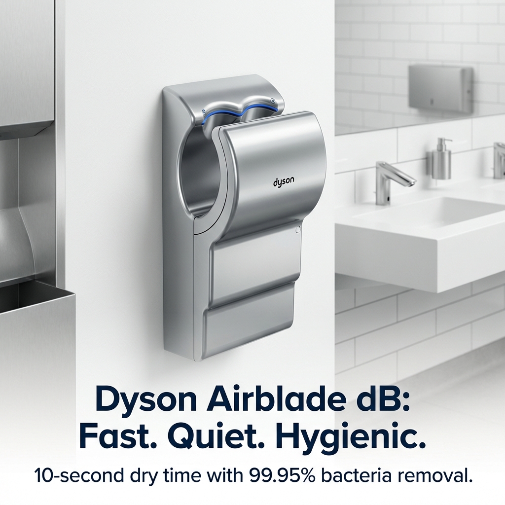 Star Hygiene Facebook ad: Fast & Hygienic Hand Drying