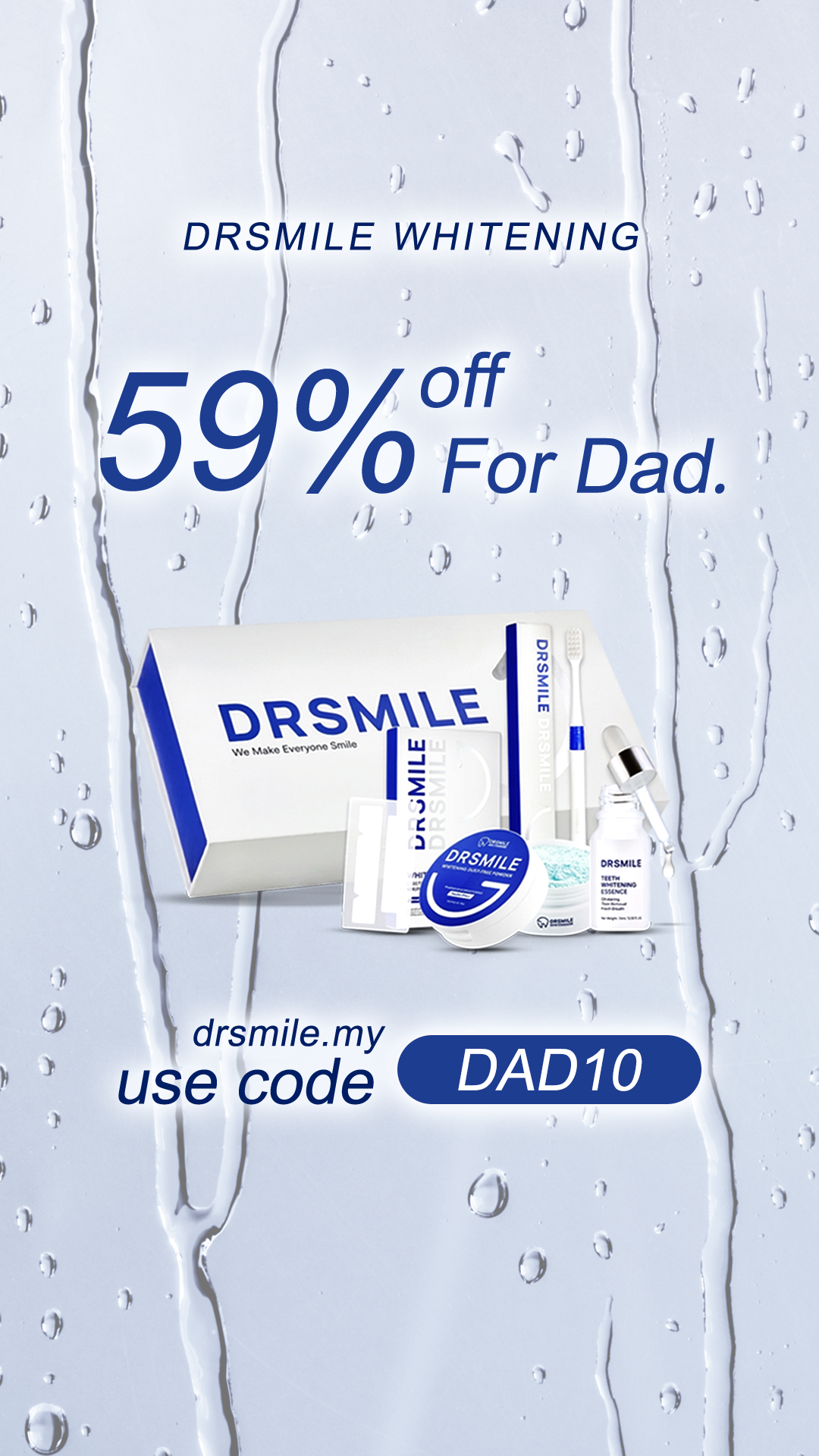 Dr Smile Whitening Solution Facebook ad