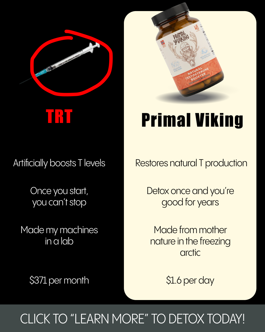 Primal Viking Facebook ad