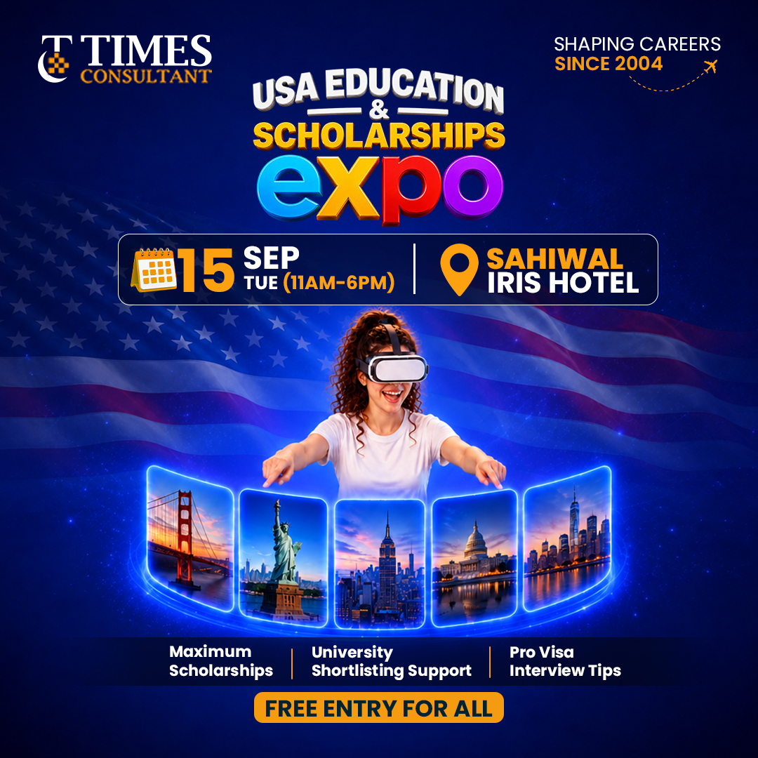 TIMES CONSULTANT Facebook ad: ONE DAY. 40+ COUNTRIES.