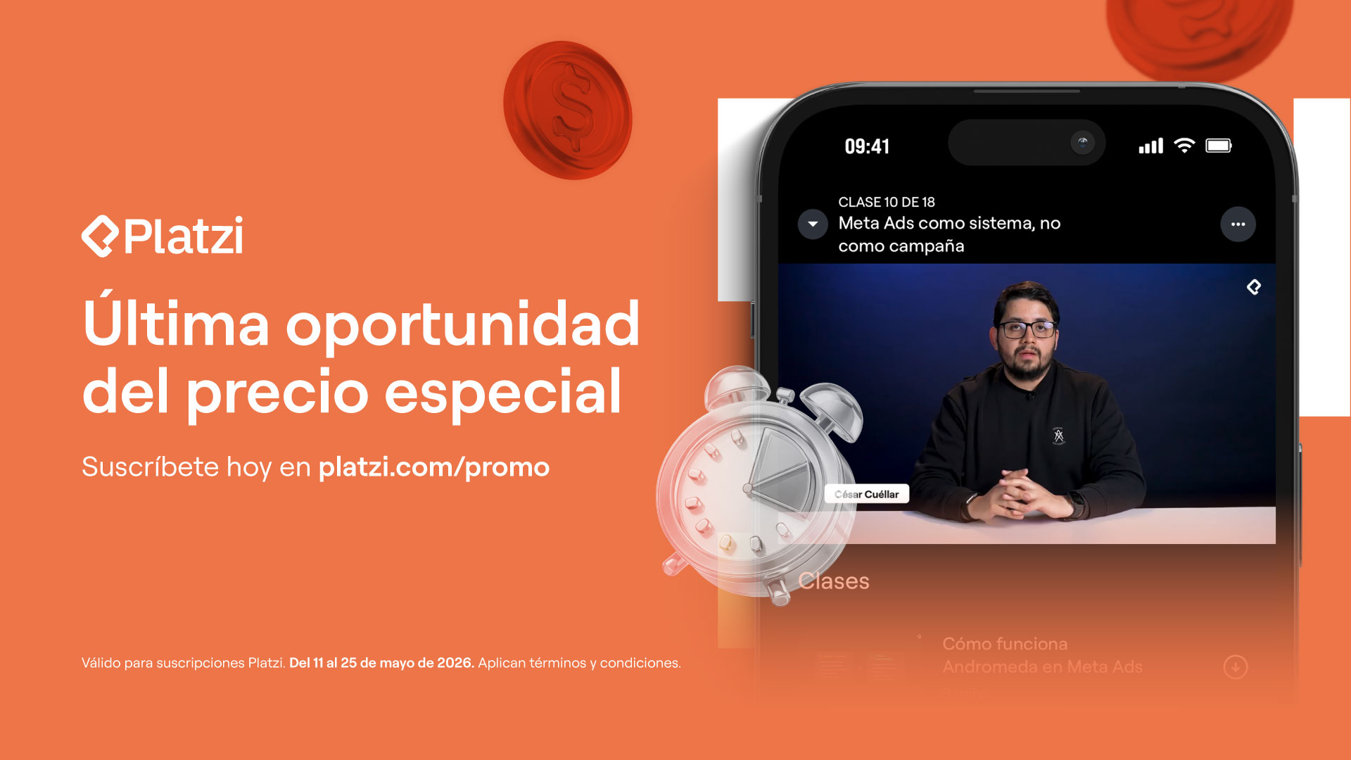 Platzi Facebook ad