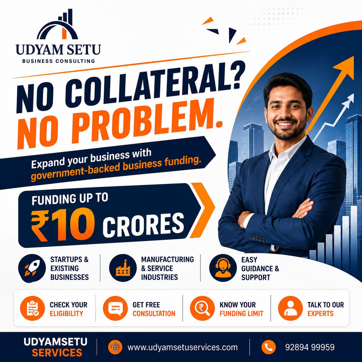 Udyam Setu Services Facebook ad