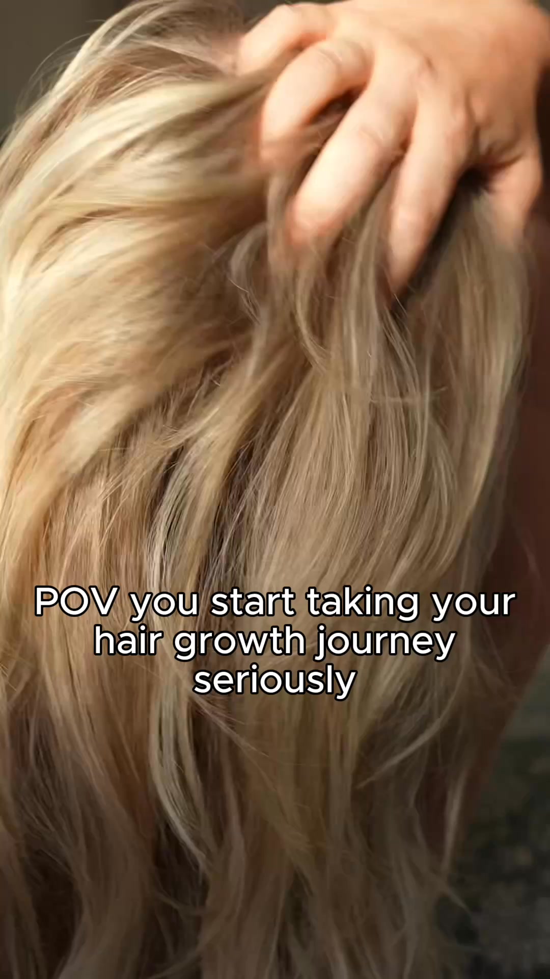 JSHealth Vitamins Ritual Facebook ad: WANT THICKER, FULLER HAIR? JUST A FEW DROPS A DAY!