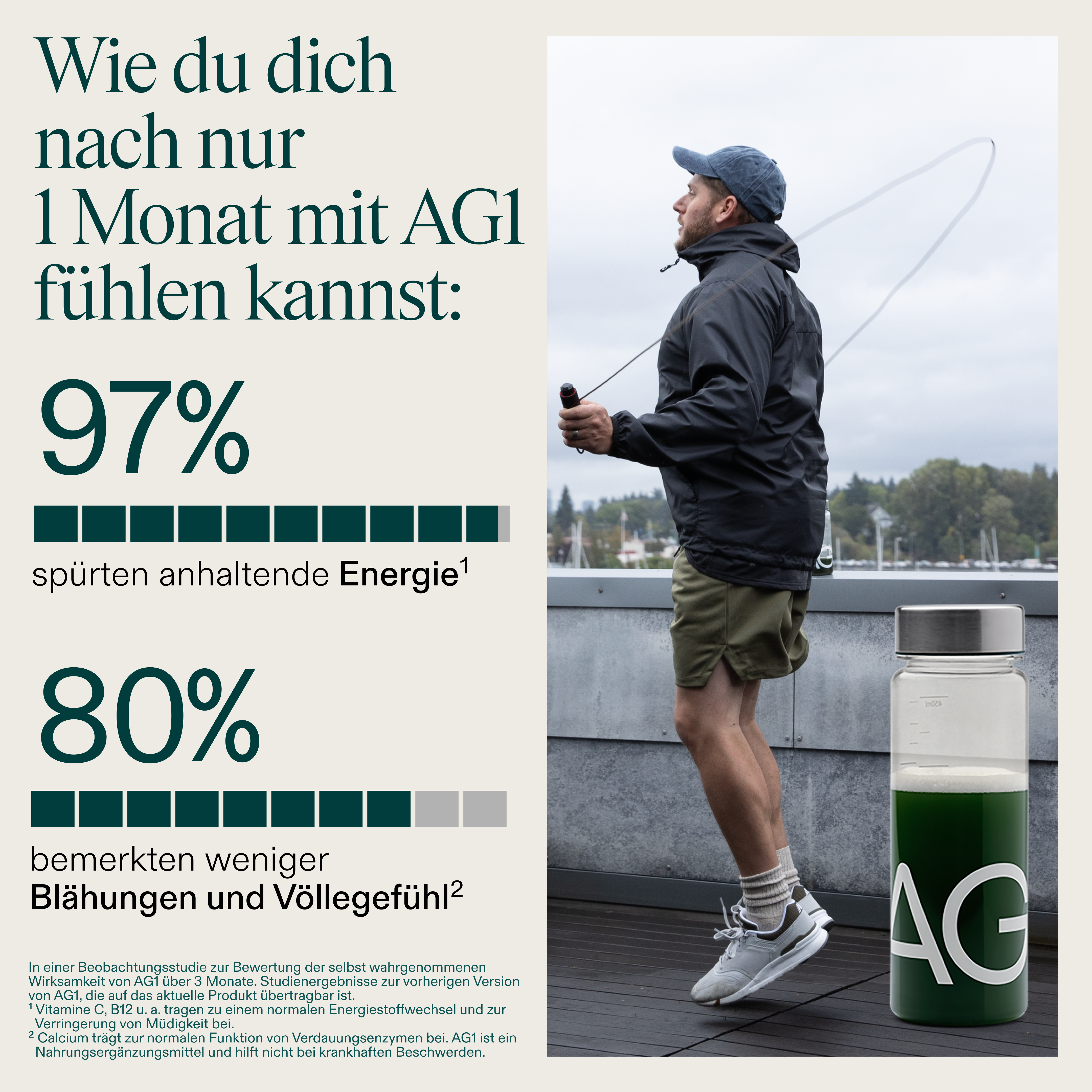 AG1 Deutschland Facebook ad
