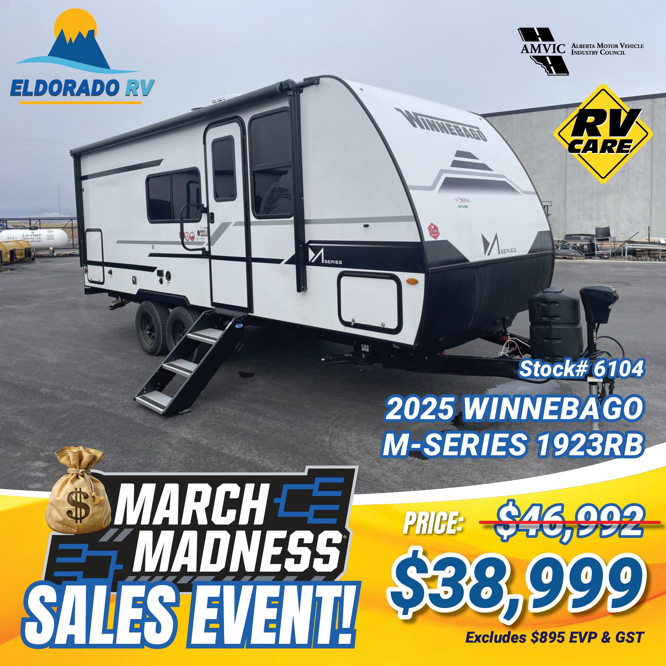 Eldorado RV Facebook ad: March Madness Deals