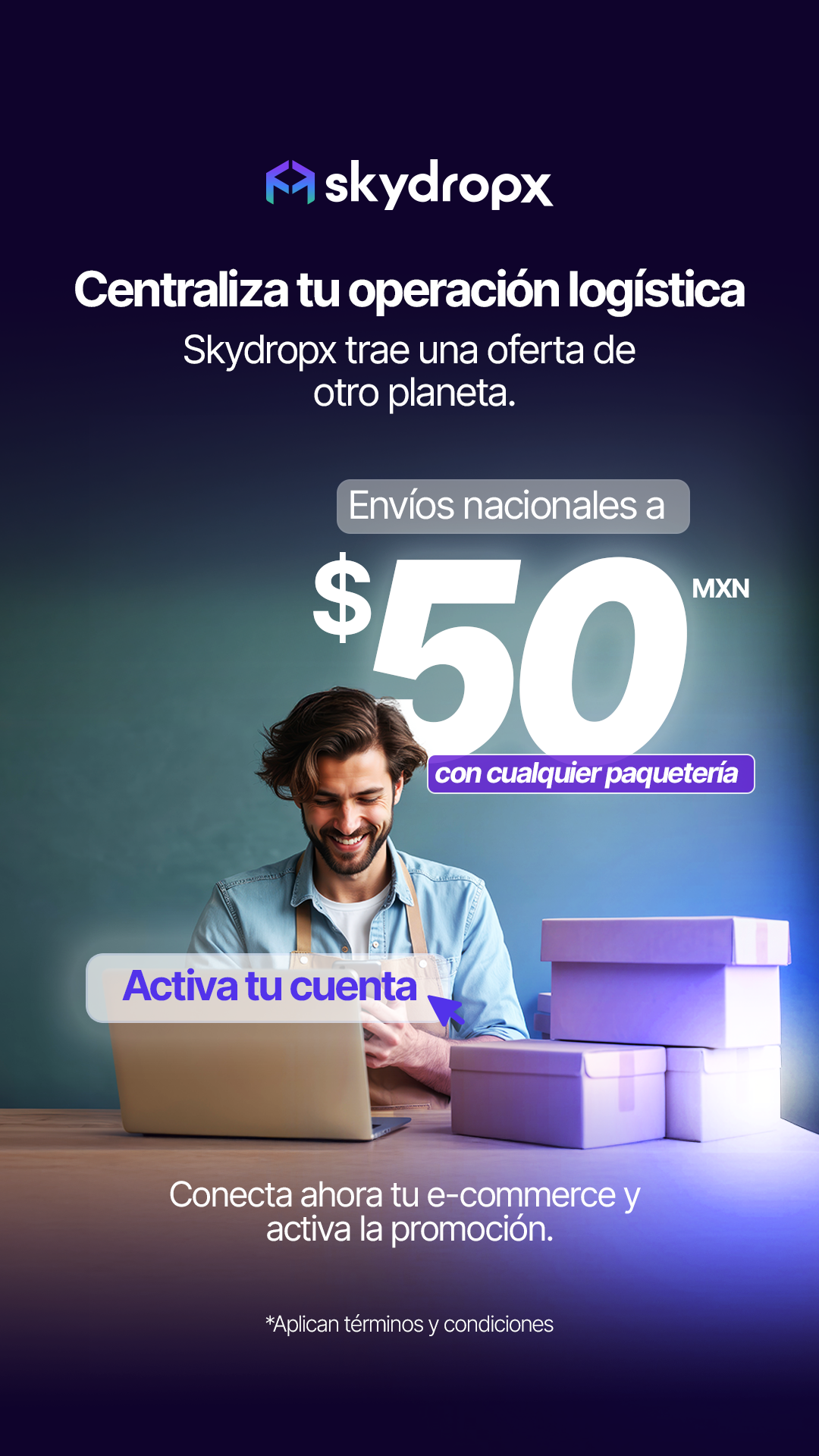 Skydropx Facebook ad