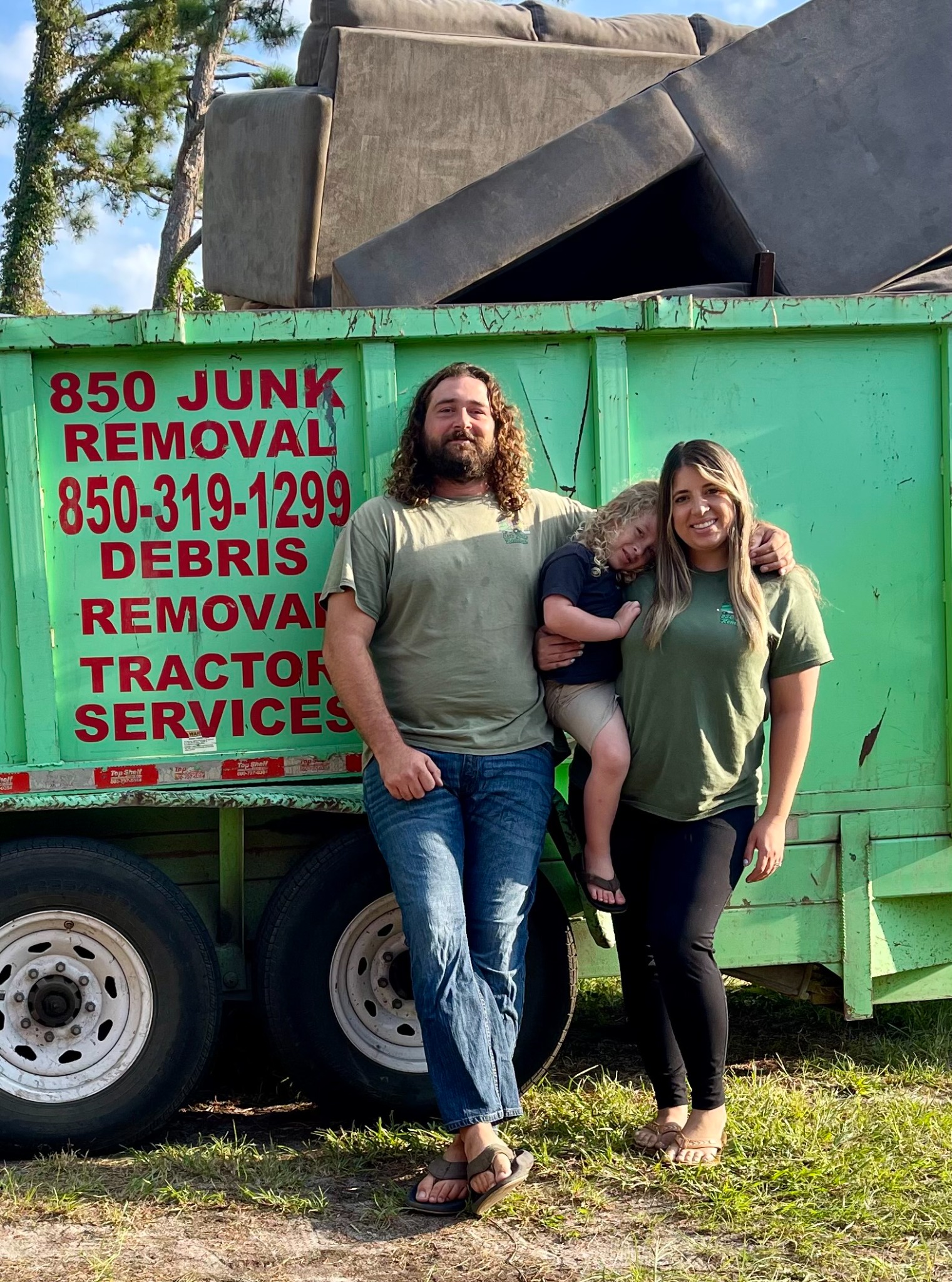 850 Junk Removal Facebook ad: Message me for details