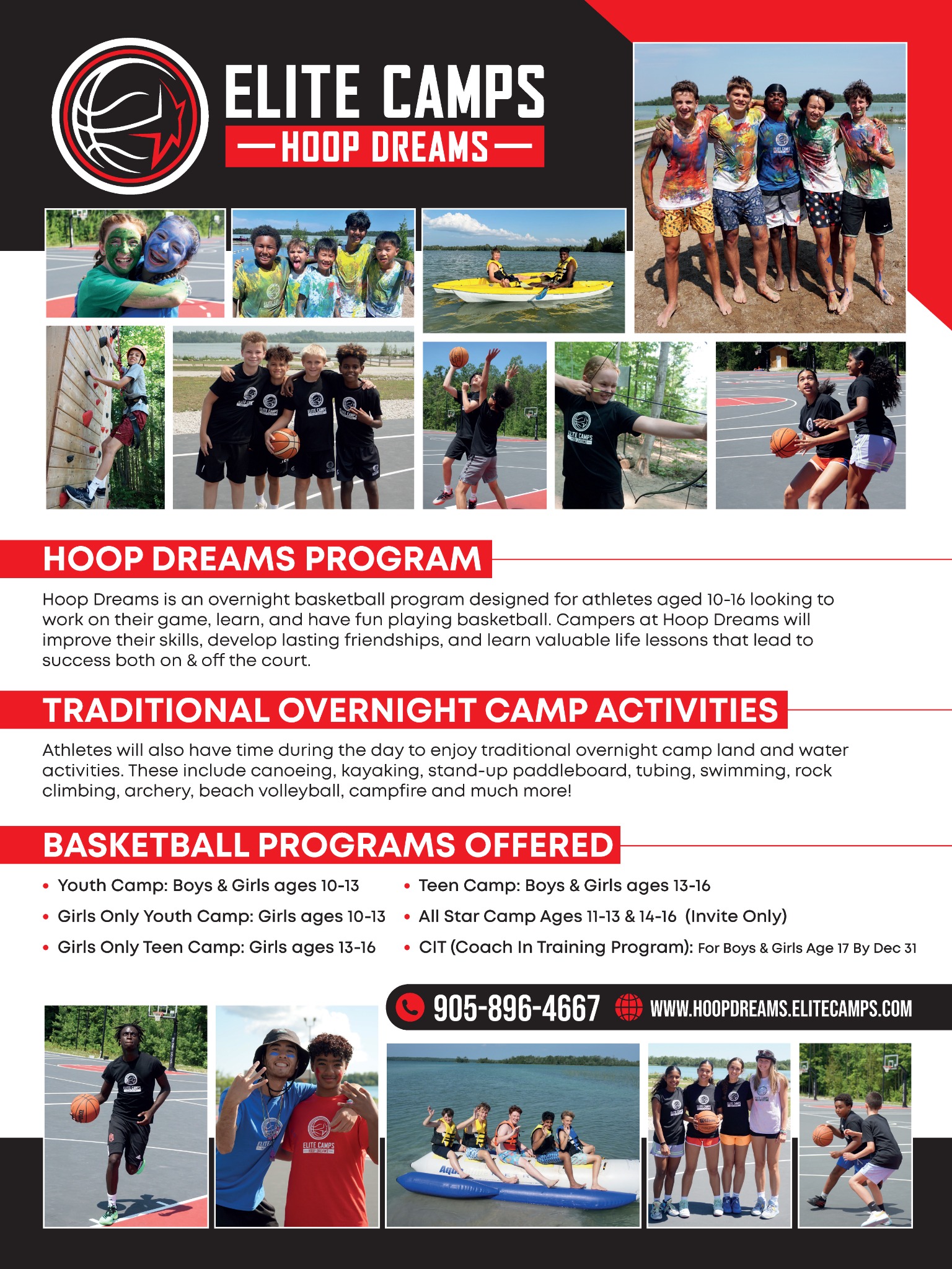 Elite Camps Outdoor Leadership Centre Facebook ad from Jul 2, 2026