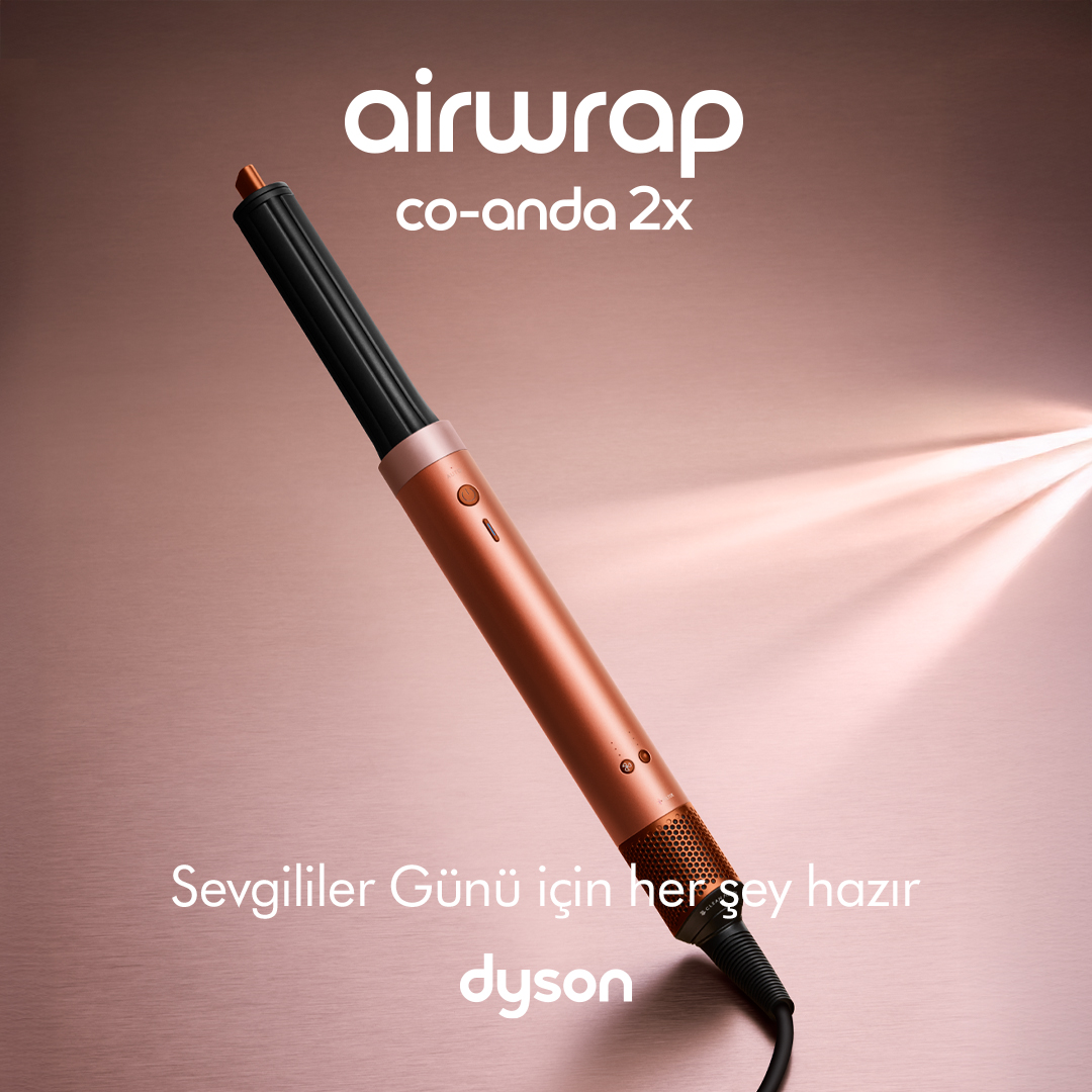 Dyson Facebook ad: Bu Sevgililer Günü'nde hediyeniz kusursuz stiller olsun.