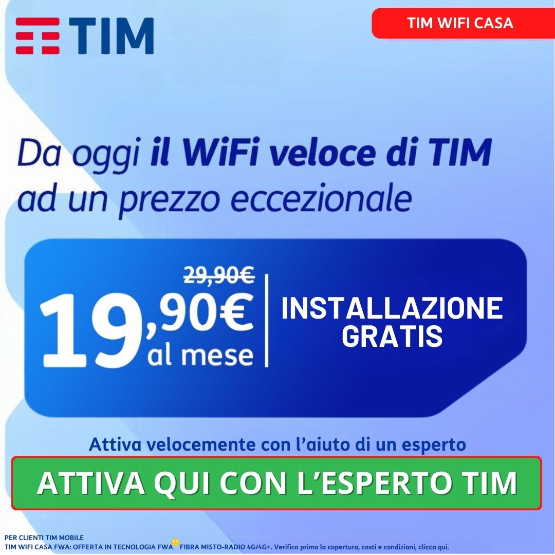 Offerte Tim Casa Facebook ad from Dec 2, 2025