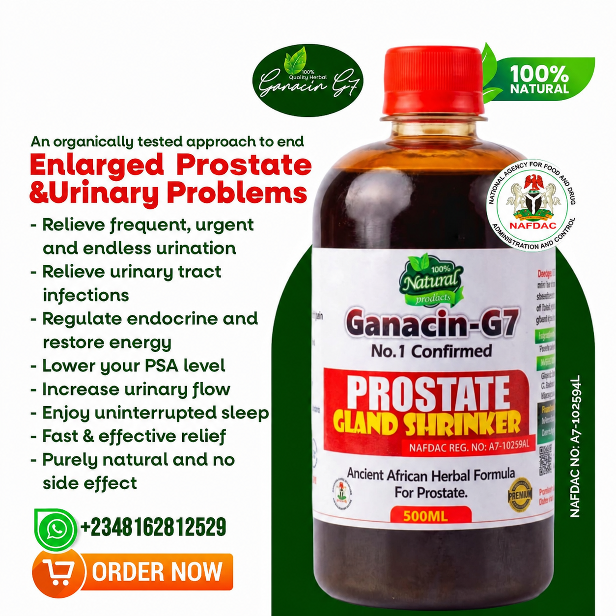 Ganacin G7 Facebook ad